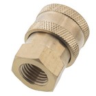 1 4  Fpt Female Brass Socket Quick Connect Coupler For Pressure Washer Nozzle