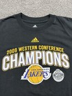 Vintage Lakers Adidas Nba Champions 2009 Finals T Shirt Large
