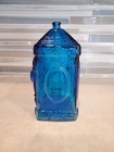  Wheaton Blue Federal Savings Coin Advertising Glass Bank Millville  New Jersey
