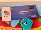 Play Side Creations Wooden Dinosaur Peg Puzzle 8 Piece Toddler Preschool Age 3 