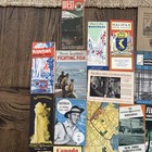 Vintage Lot Of 1940   s - 1960s Travel Tourist Brochures Maps Etc