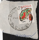 Millmerran  Qld - Aust Complete Circular Postmark Dated 9 July 1974