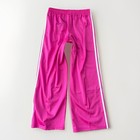 Adidas Girls Pink Firebird Pants Size L Wide Leg Nwt