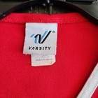 Vtg Varsity School Cheerleader Uniform Top Skirt Cheer Costume Px 10-14 Red Blac