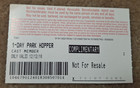 Cars Disneyland Resort Ticket 1-day Park Hopper 12 12 2018