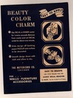 Vintage Meyercord Decal X512-a Yellow Rose Floral Water Slide Art