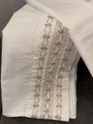 Casa Cristina 100  Cotton Embroidered Detail Standard Pillowcases Set Of 2