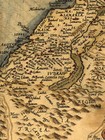 1570 Palestine Orbis Terrarum Historic Old Map - 20x28
