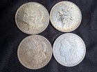 Lot Of Four 1921 Silver Morgan Dollars