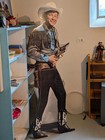 Roy Rogers King Of The Cowboys Western Cardboard Cutout 6 Ft Tall Standup  50