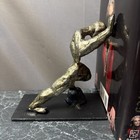 Vintage Pier 1 Imports Bookends Statue Figures Holding Books