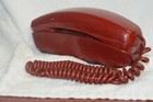Telephones General   2 Vintage We Red Trimline Rotary Telephone  not Working 