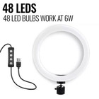 Led Ring Light With Stand For Makeup Photography Video For Iphone Selfie Stream