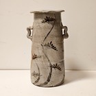 Nakazato Yoshitaka  b  1958  Fantastic Painted Karatsu Flower Vase