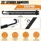 Sadnyy 3 6 9 Bow Holder For Tree Stand 23in Black 9 Pcs