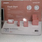 Poppin Pink 10 Piece Set Fresh Start Desk Organizer Collection Rare Discontinued