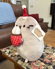 Gund Pusheen Christmas Snackable Hot Cocoa 10    Plush  With Tags
