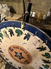 1980s Antique Texas Lone Star Lottery Gambling Wheel Western Country Ranch Boot