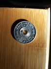 Vintage Oklahoma Consumer s Tax Token For Old Age Assistance Cut Out Middle  