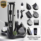Rechargeable Hair Clipper Beard Trimmer Kit Men Cordless Hair Mustache Trimmer