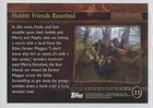 2001 Topps The Lord Of Rings  Fellowship Ring Hobbit Friends Reunited  33 02b4