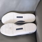 Skechers Arch Fit Air-cooled Cushioned Canvas Boat Shoe Blue white 7 M