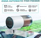 Aqqa Automatic Fish Feeder For Aquarium - Auto Fish Food Dispenser With 8 12 24 
