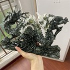 7 5lb 11 2  Natural Xiuyan Jade Chinese Dragon Statue Crystal Reiki Carved Decor