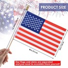 Ahfulife Spanish Speaking Countries Handheld Flags  23 Pcs Assorted Latin Ame   