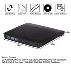 Drive Disc Player External Dvd Burner Cd Rw Writer Laptop Desktop Usb 3 0 Slim