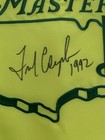 Fred Couples Hand Signed Masters Golf Flag       1992 Masters Champion      Jsa
