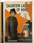 Salvation Army 1919 Wwi Salvation Lassie Of Mine Sheet Music Art Deco