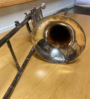 Henry Distin 1908  serial  18934  Original Silverplate Bb Valve Trombone