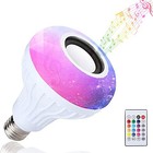  Led Rgb white Bulb Light Smart Bluetooth Music Audio Speaker Changing Color 