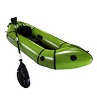 Hapcap Inflatable Kayak with Kayak Paddle For Adults 1 Person Packraft durable