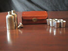 Beautiful One Of A Kind British Nobleman Pewterware Travel 6 Person Bar Set