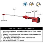  Cattle Prod Electric Livestock Prod Stick Waterproof Safety 44 In 