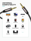 Aux Cable  20 Ft    copper Shell  Hi-fi Sound  3 5 Mm Male To Male Braided Auxil