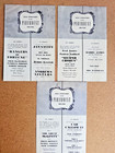 Program Of The Paramount Theater Pamphlet Entertainment Lot Of 3 Vintage Vtg