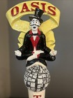 Tallgrass Brewing Co  Oasis Beer Super Rare Tap Handle Man Cave Hand Painted