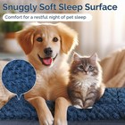 Large Dog Crate Pad 35x23x1 5in  Soft Washable Nonslip Reversible Kennel Mat