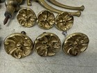 Vintage Brass Bronze Architectural Hardware Lot Collection