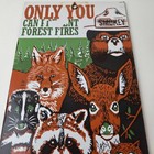Vintage Forest Service Sign - Smokey Bear Colorado Wilderness Gas Porcelain Sign
