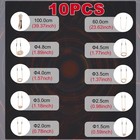 Dojqan Upgrated 10pcs Induction Heater Coil Kitmagnetic Induction Coil