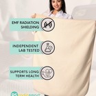Radia Smart Large Protective Belly Pregnancy Baby Blanket  Organic  5g Blocking