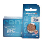 Coin Cell Lithium Battery Cr2430 3v 24x3mm Silver Button Cell Pack Of 1 - Single