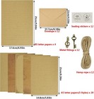 6 Set Vintage Stationary Paper And Envelopes Set  24 Sheets Of Vintage Letter Pa