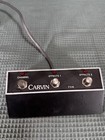 Frank Zappa Personally Owned   Used Carvin Guitar Amp Footswitch Effects Pedal