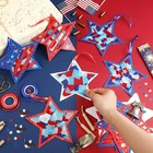 Pcs Memorial Day Patriotic Suncatchers Crafts Kits 250th 48 4th Of July