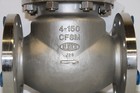 4  150  Aloyco 377 Cf8m Flanged Stainless Steel Check Valve New